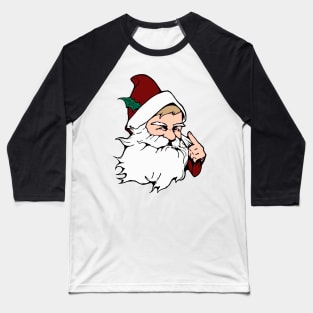 Santa Claus Baseball T-Shirt